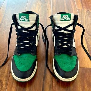 Jordan Kids Sneakers Black Green